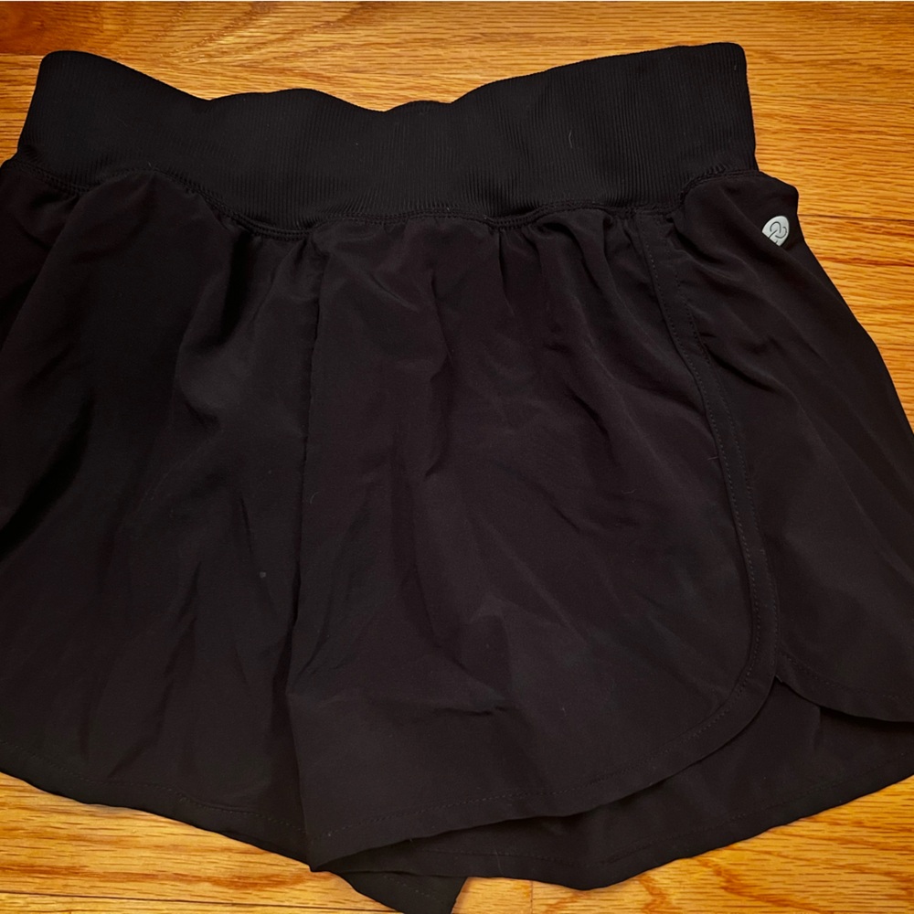 Black Zella shorts, size 14-16; like new!